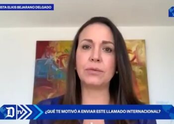 María Corina Machado. Foto captura de video.