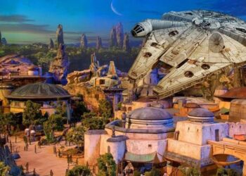 Star Wars: Galaxy’s Edge. Foto de archivo.