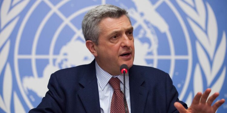 El alto comisionado de Naciones Unidas para los Refugiados (ACNUR), Filippo Grandi. Foto de archivo.