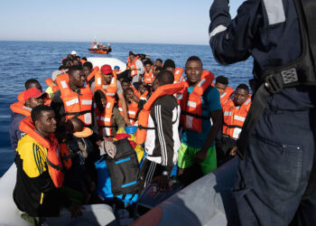 211 migrantes rescatados por el Sea Watch. Foto de archivo.