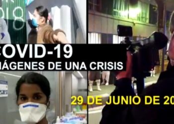 Coronavirus 29jun2020. Foto captura de video.