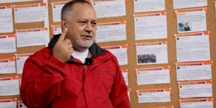 Diosdado Cabello. Foto @ConElMazoDando