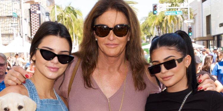 Kendall, Kylie y Caitlyn Jenner. Foto de archivo.