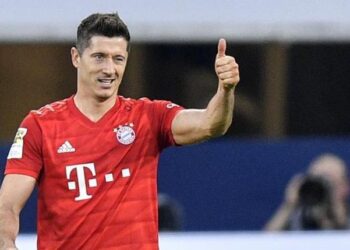 Robert Lewandowski. Foto AP.