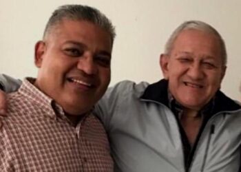 Luis Gutiérrez y Bernabé Gutierrez. Foto de archivo.