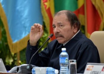 Nicaragua's President Daniel Ortega speaks during the XVI Summit of the Bolivarian Alliance for the People of Our Americas (ALBA) in Havana, on December 14, 2018. - ALBA countries are seeking to strengthen their ties to face US pressures and the advance of right wing governments in Latin America. (Photo by YAMIL LAGE / AFP)