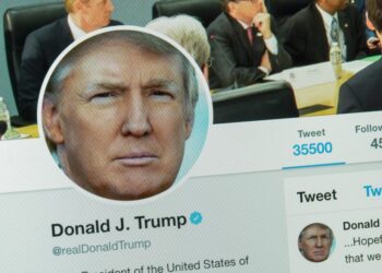 Donald Trump Twitter. Foto captura.