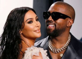 Kanye West y Kim Kardashian. Foto agencias.