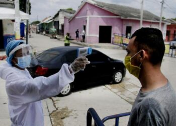 Barranquilla, Colombia, coronavirus. Foto de archivo.