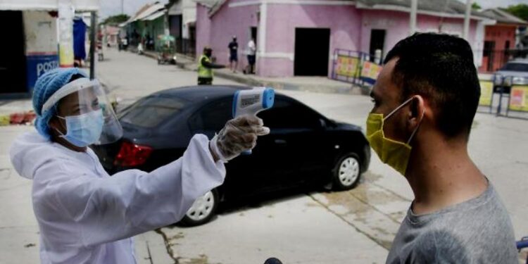 Barranquilla, Colombia, coronavirus. Foto de archivo.