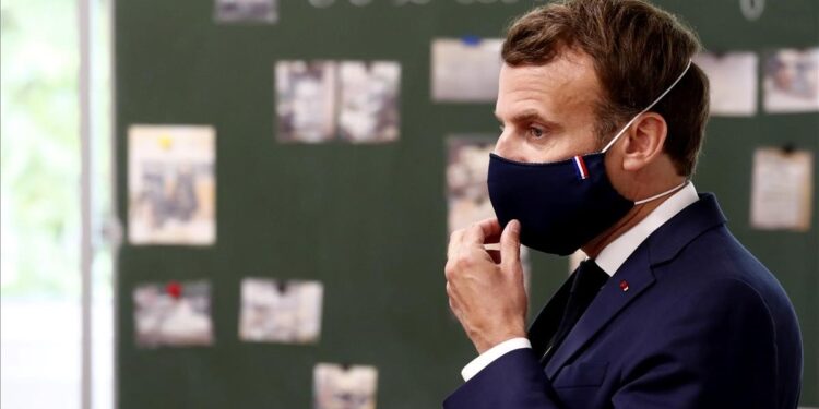 El presidente francés, Emmanuel Macron. Foto Agencias.