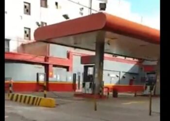 Estación de servicio Catia. Foto captura de video.