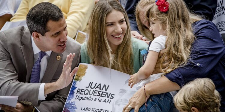 Fabiana Rosales. Juan Requesens. Foto de archivo.