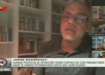 Jorge Rodríguez. Foto captura de video.