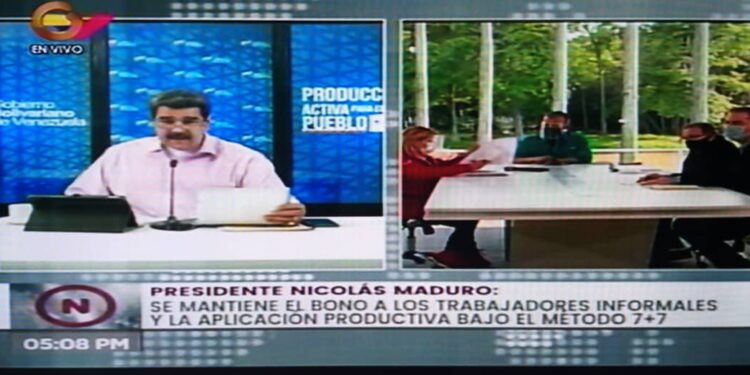 Nicolás Maduro. 26Ago2020. Foto captura.