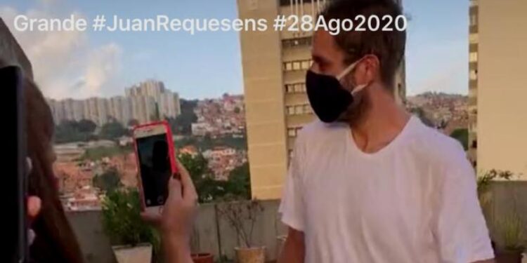 Juan Requesens. 28Ago2020. Foto captura de video.