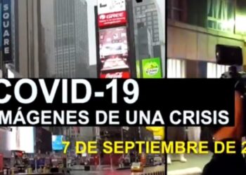 COVID-19. 7Sep2020. Foto captura de video EFE.