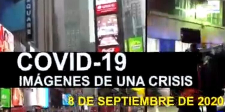 Coronavirus. 8Sep2020. Foto captura de video EFE.