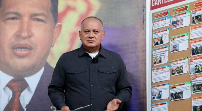 Diosdado Cabello. Foto @ConElMazoDando