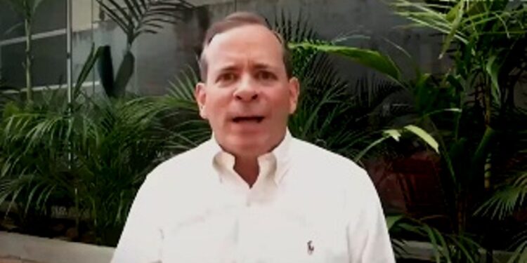 Juan Pablo Guanipa. Foto captura de video.