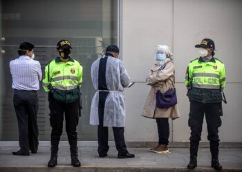 Perú coronavirus, ensayos clínicos. Foto captura de video AFP.