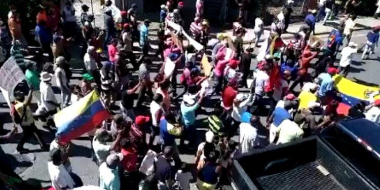 Urachiche, estado Yaracuy. Foto captura de video.