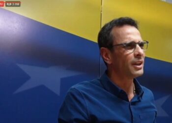 Henrique Capriles. Foto captura de video.