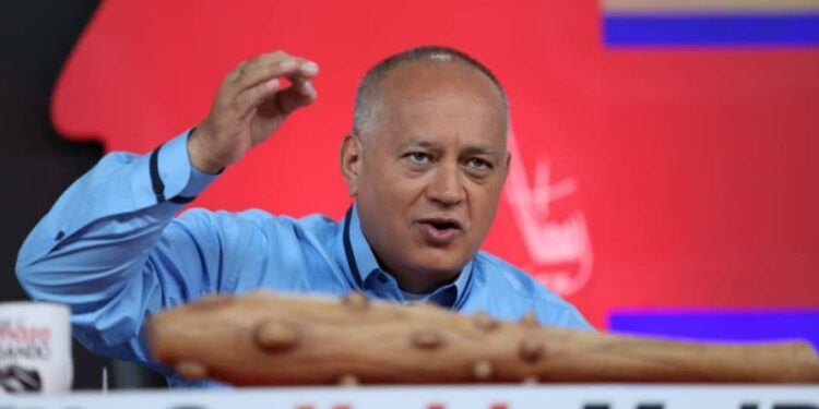 Diosdado Cabello. Foto de archivo.