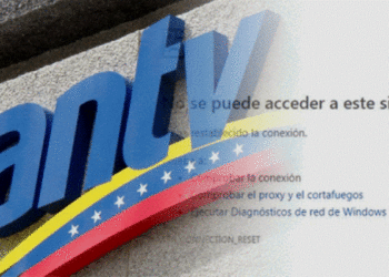 CANTV. bloqueos. Foto de archivo.