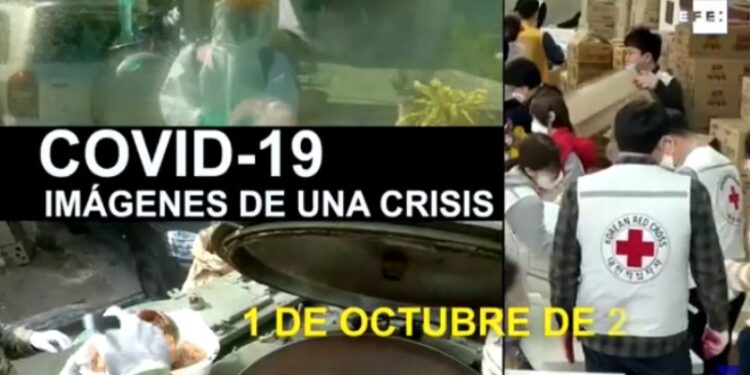 Coronavirus. 1Oct2020. Foto captura de video EFE.