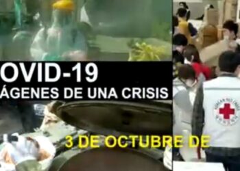 Coronavirus. 3oct2020. Foto captura de video EFE.