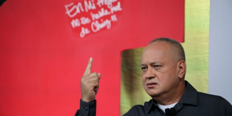 Diosdado Cabello. Foto @ConElMazoDando