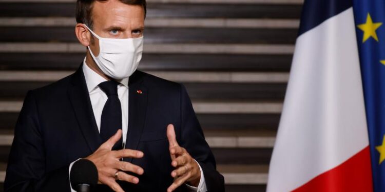 Emmanuel Macron. Foto de archivo.