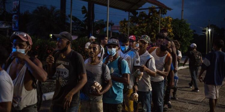 Migración ilegal Honduras. Foto de archivo.