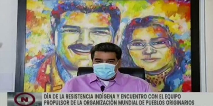 Nicolás Maduro. 12Oct2020. Foto captura de video.