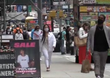 Nueva York, coronavirus. Foto captura de video EFE.