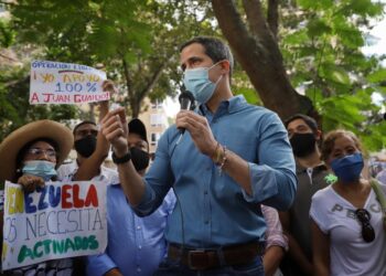 Pdte. (E) Juan Guaidó. 31oct2020. Foto Prensa Leo Álvarez.