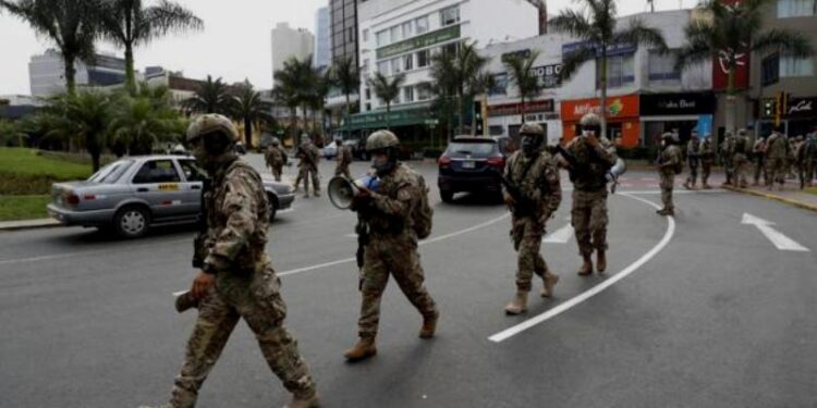 Perú extiende toque de queda. Foto agencias.