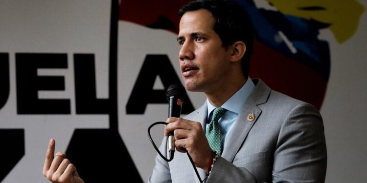 Juan Guaidó. Pdte. (E) de Venezuela.