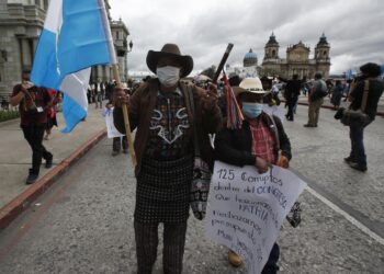 Guatemala-manifestación-