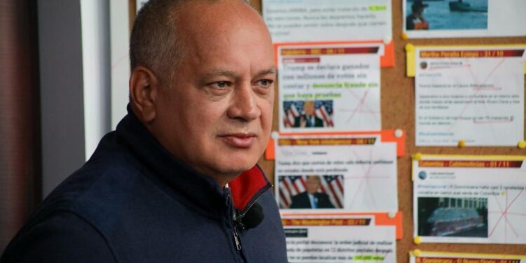 Diosdado Cabello. Foto @ConElMazoDando