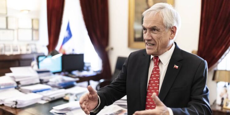 El presidente de Chile, Sebastián Piñera. Foto Agencias.