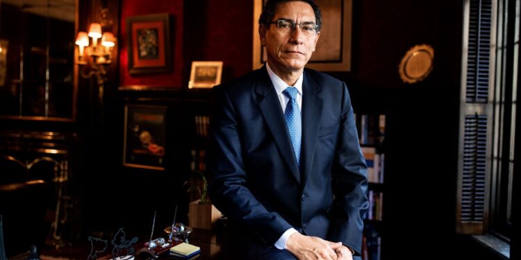 En la imagen, el presidente de Perú, Martín Vizcarra. Foto agencias.