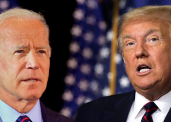 Joe Biden y Donald Trump. Foto de archivo.