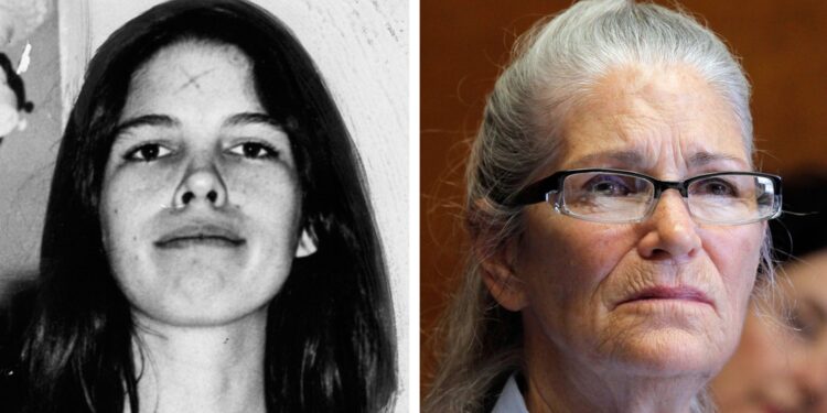 Leslie Van Houten- Foto de archivo.