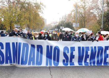 Madrid protesta sanidad pública. Foto Hola News.