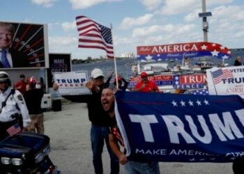 Simpatizantes de Trump. Foto de archivo.