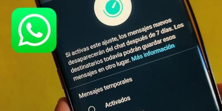 WhatsApp mensajes que 'autodestruyen'. Foto de archivo.