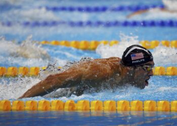 2016 Rio Olympics - Swimming - Final - Men's 4 x 100m Medley Relay Final - Olympic Aquatics Stadium - Rio de Janeiro, Brazil - 13/08/2016. Michael Phelps (USA) of USA competes.  REUTERS/Michael Dalder FOR EDITORIAL USE ONLY. NOT FOR SALE FOR MARKETING OR ADVERTISING CAMPAIGNS.