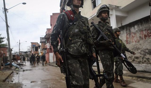 04/09/2017 Policías brasileños en una calle del país
SUDAMÉRICA BRASIL SOCIEDAD
GETTY